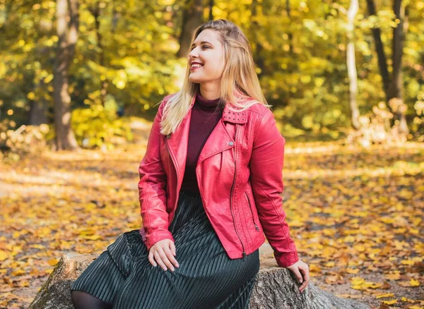 Otoño Temporada Otoño Estilo Casual Para Mujeres Talla Grande Ropa —  Fotos de Stock