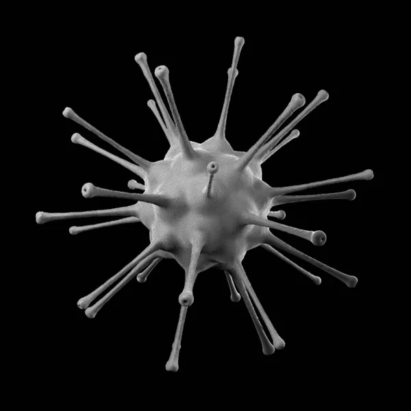 Coronavirus Chinois Covid Microscope Épidémie Coronavirus Covid Contexte Grippal Concept — Photo