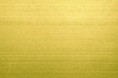 Altın paslanmaz çelik zemin dokusu ya da parlak yansımalı altın çizgisi..