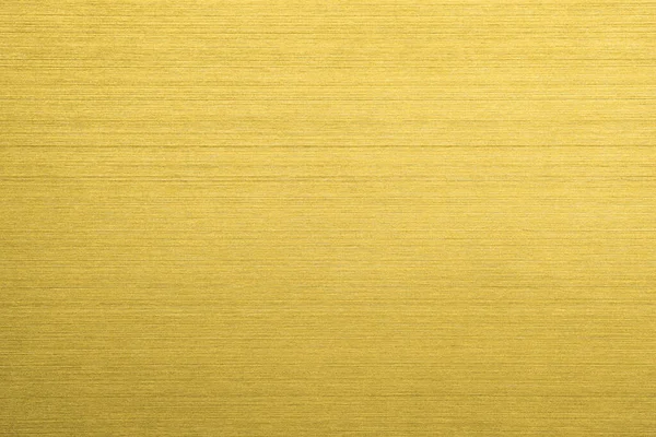 Textura Metal Dourado Chapa Aço Inoxidável Escovada Com Reflexão Luz — Fotografia de Stock