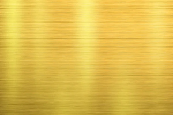 Textura Metal Dorado Placa Acero Inoxidable Cepillado Con Reflejo Luz Imagen de archivo