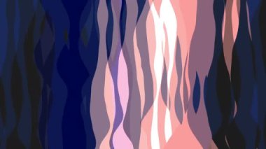 Şerit dalga ile düz animasyon