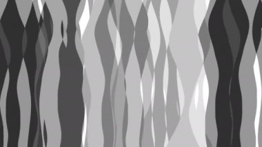 Şerit dalga ile düz animasyon