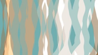 Şerit dalga ile düz animasyon