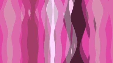 Şerit dalga ile düz animasyon