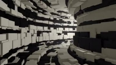 sonsuz bir tünel üzerinden uçmak