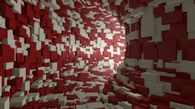 sonsuz bir tünel üzerinden uçmak