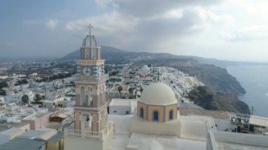 havadan görünümü, Katolik katedral Kilisesi, Saint John Baptist