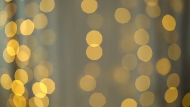 Lumières colorées bokeh — Video