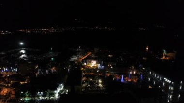 Budva eski kasaba, yeni yıl kutlama