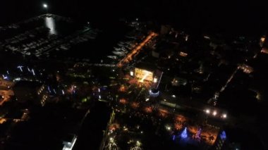 Budva eski kasaba, yeni yıl kutlama