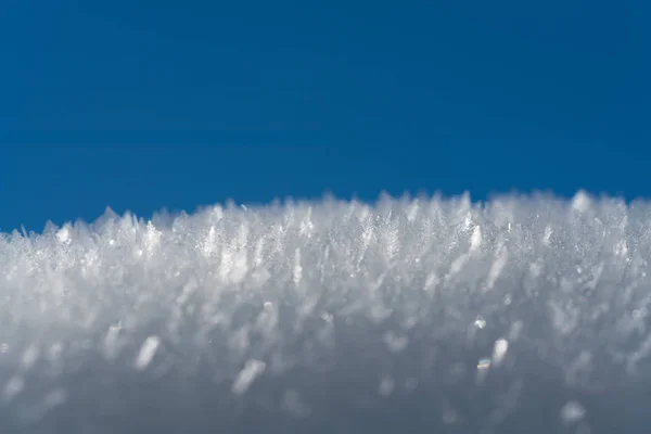 Flocons de neige Fermer Résumé — Photo