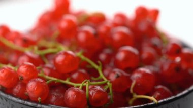 taze ve tatlı kırmızı frenk üzümü ile arka plan