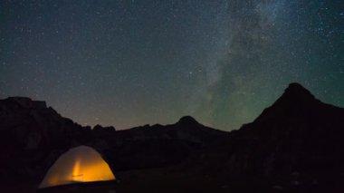 Yaz aylarında meteor yağmuru.
