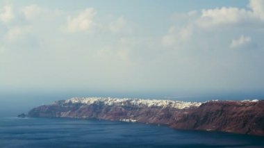 Santorini Yunan Adaları Oia köyü