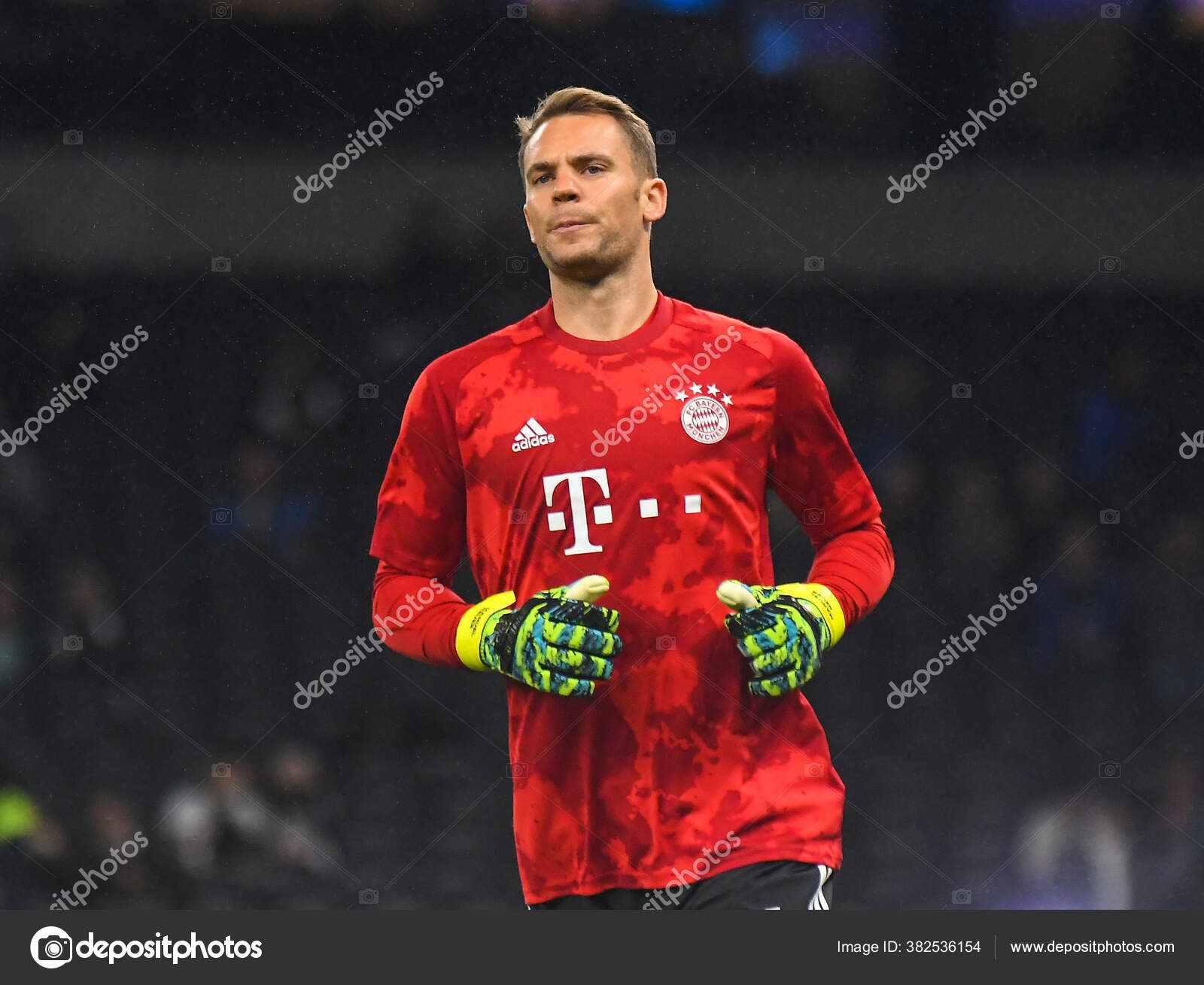 Londres Englândia Outubro 2019 Manuel Neuer Bayern Retratado Antes