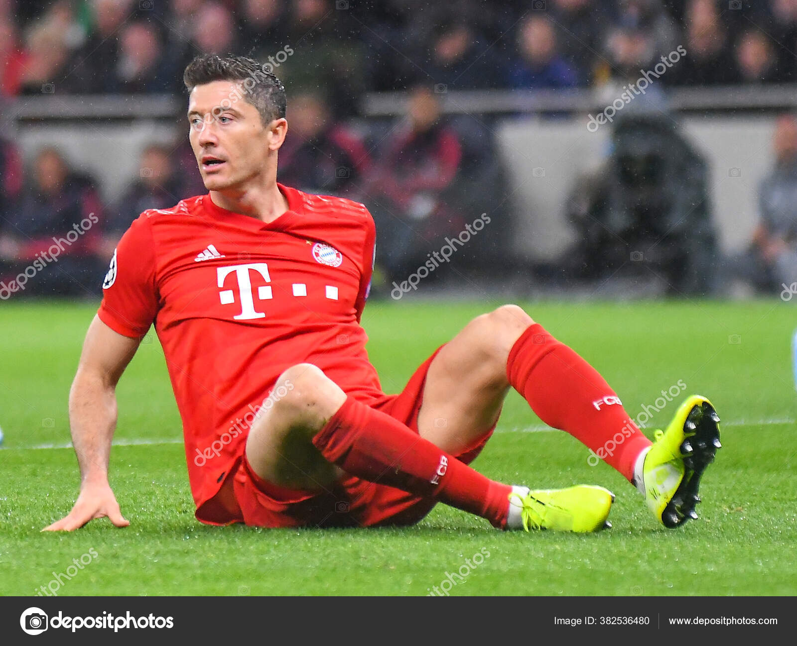 Londres Englândia Outubro 2019 Robert Lewandowski Bayern Retratado