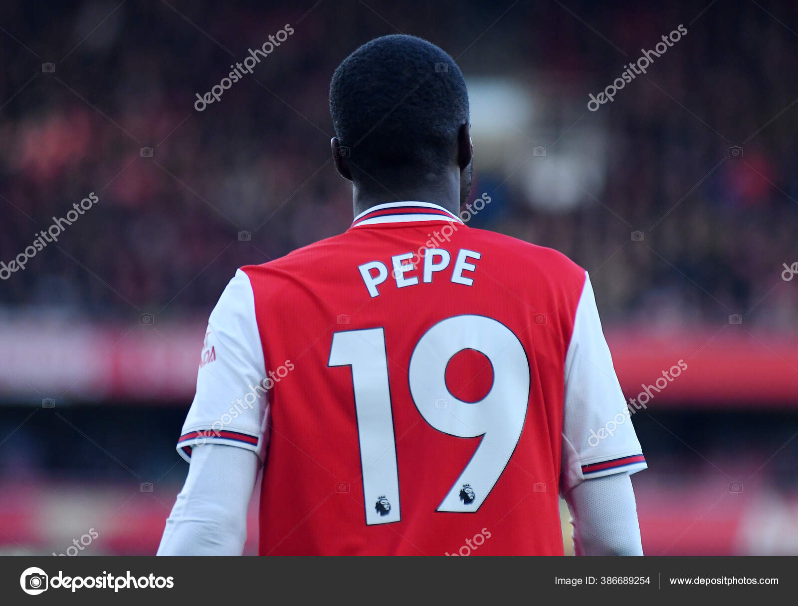 Premier League Pepe In Arsenal Shirt Buy Sticker Nicolas Pépé