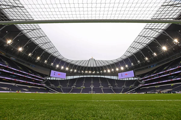 Londres Inglês Fevereiro 2020 Vista Geral Novo Tottenham Hotspur Stadium — Fotografia de Stock