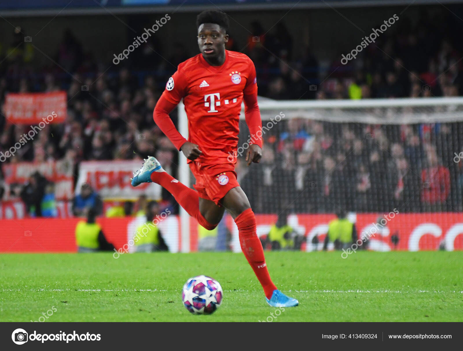 LONDON, ENGLAND - APRIL 18, 2019: Ibrahim Traore of Slavia