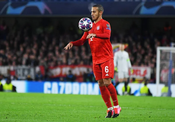 London Polska Luty 2020 Thiago Alcantara Nascimento Bayernu Zdjęciu Podczas — Zdjęcie stockowe