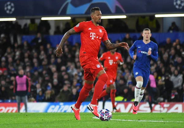 London England Şubat 2020 Bayern Den Jerome Boateng Stamford Bridge — Stok fotoğraf