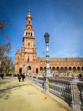 Cityscape, sevilla, İspanya