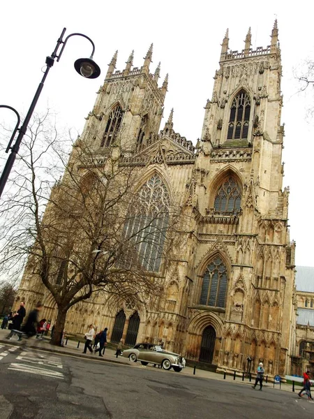 York Minster Tower Reino Unido — Foto de Stock