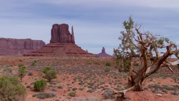 Malowniczy Krajobraz Monument Valley Utah — Wideo stockowe