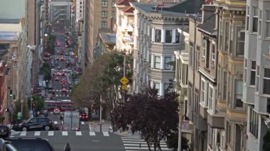 San Francisco şehir merkezi, sabah vakti.