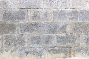 Hafif beton blokların dokusu ve arka planı köpürmüş. Endüstriyel veya ev duvarı için ham madde. İnşaat, tadilat, yenileme, genişleme, restorasyon ve yeniden yapılanma kavramı.