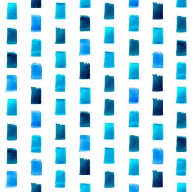 Soyut lacivert renk, turkuaz veya mavi renk renksiz arkaplan. Suluboya el boyaları beyaz arkaplan üzerinde izole edilmiş. Şablon tasarımı eşarp, tekstil, resimli sanat arkaplanı için kullanılabilir..