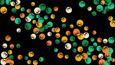 Tebrik kartı ya da poster için basit şekillendirilmiş dutlu kadınsı çiçek deseni. İlkel Stil 'de saf Daisy Berries. Bahar veya Yaz Tasarımı için Vektör Arkaplanı