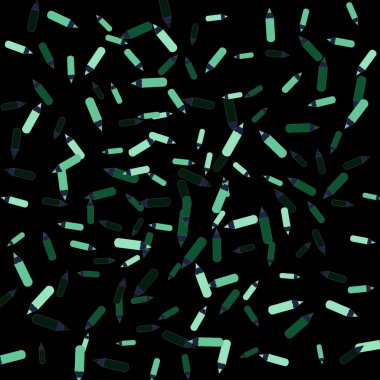 Kalemlerle donatılmış güzel bir geçmiş. Kalemler serbest çizgi film tarzında. Desen Sanatı İllüstrasyon Vecto