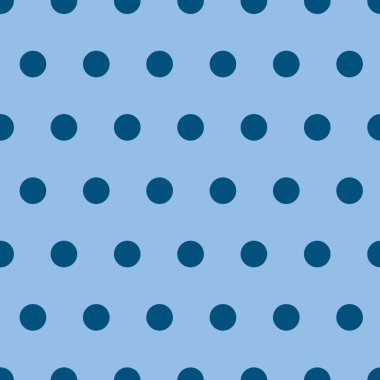 Kusursuz desen Mavi arkaplanda renkli daireler