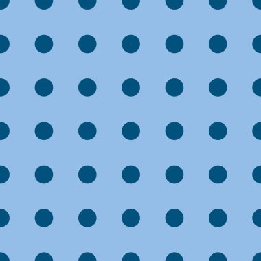 Kusursuz doku. Mavi arkaplanda renkli daireler.