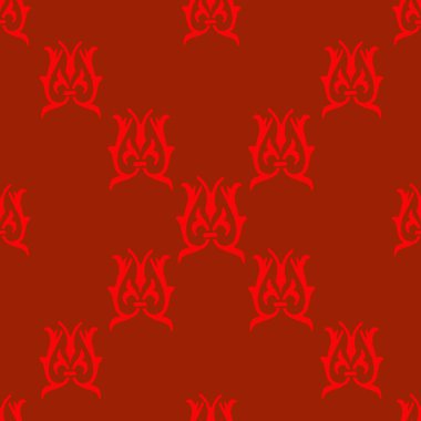 Etnik model. Kusursuz bir doku. Halk tasarımı. Kabile baskısı. Geometri tarzı. Fas fayans mozaiği