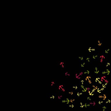 Sunucularla güzel bir yaz geçmişi var. Karikatür Serbest Biçiminde Çapa. 