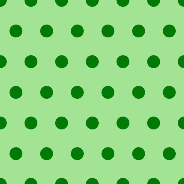 Texture Sans Couture Cercles Couleur Sur Fond Vert — Image vectorielle