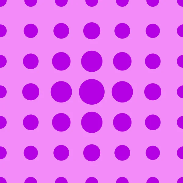 Nahtlose Textur Farbige Kreise Auf Rosa Hintergrund — Stockvektor