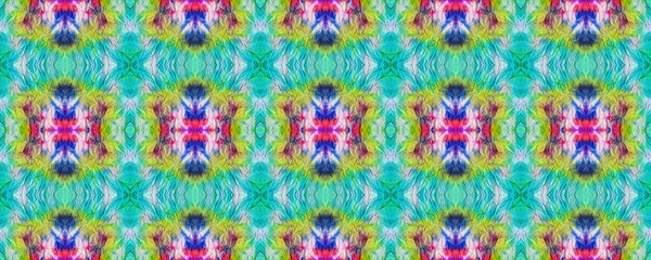 Tie Dye Pattern Seamless Print Shibori Background Hippie Psychedelic Texture — Stock Photo, Image