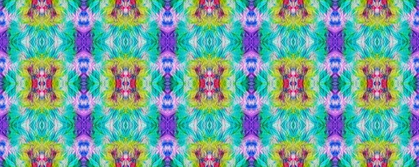 Tie Dye Pattern Seamless Print Shibori Background Hippie Psychedelic Texture — Stock Photo, Image