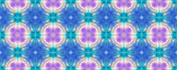 Bind Kleurstof Achtergrond Psychedelisch Patroon Ikat Naadloos Ontwerp Batik Borstelprint — Stockfoto