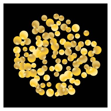 Baloncuklu modern arka plan. Kartpostal, Yazdırma, Banner veya Poster İçin Şirin Desen. Moda Biçimli Vektör Dokusu