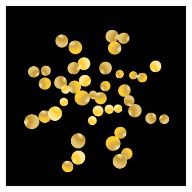 Baloncuklu modern arka plan. Kartpostal, Yazdırma, Banner veya Poster İçin Şirin Desen. Moda Biçimli Vektör Dokusu