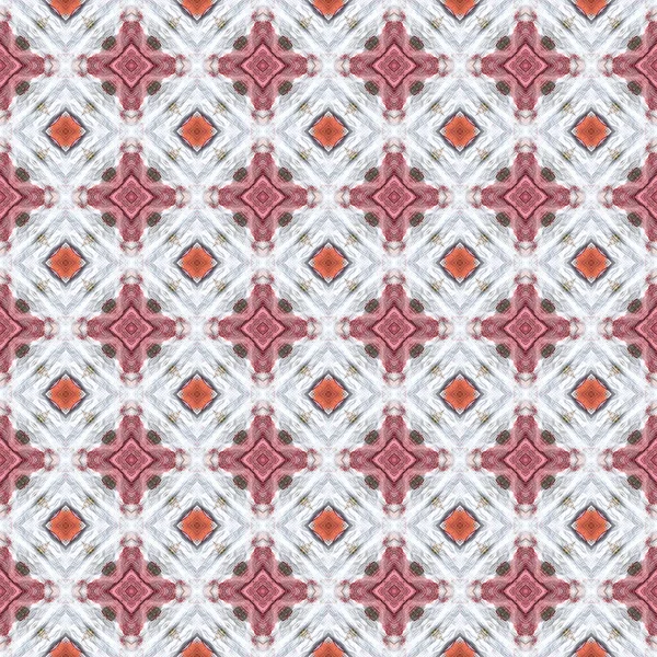 Ikat Seamless Pattern Oriental Traditional Pattern Ogee Ornament Repeated Maroccan — Stock Photo, Image