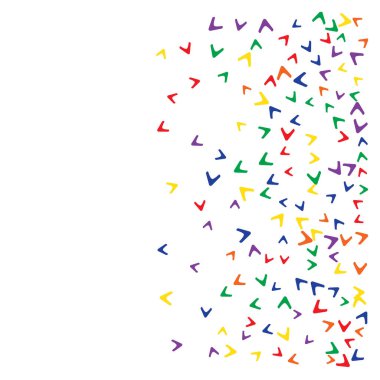 Kartpostal, Yazdırma, Banner ya da Poster için Basit Desen. Eğilimli Minimalist Biçimli Oklar Vektör Dokusuyla Modern Soyut Arkaplan