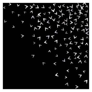 Kartpostal, Yazdırma, Banner ya da Poster için Basit Desen. Eğilimli Minimalist Biçimli Oklar Vektör Dokusuyla Modern Soyut Arkaplan