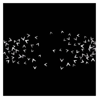 Kartpostal, Yazdırma, Banner ya da Poster için Basit Desen. Eğilimli Minimalist Biçimli Oklar Vektör Dokusuyla Modern Soyut Arkaplan