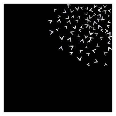 Kartpostal, Yazdırma, Banner ya da Poster için Basit Desen. Eğilimli Minimalist Biçimli Oklar Vektör Dokusuyla Modern Soyut Arkaplan